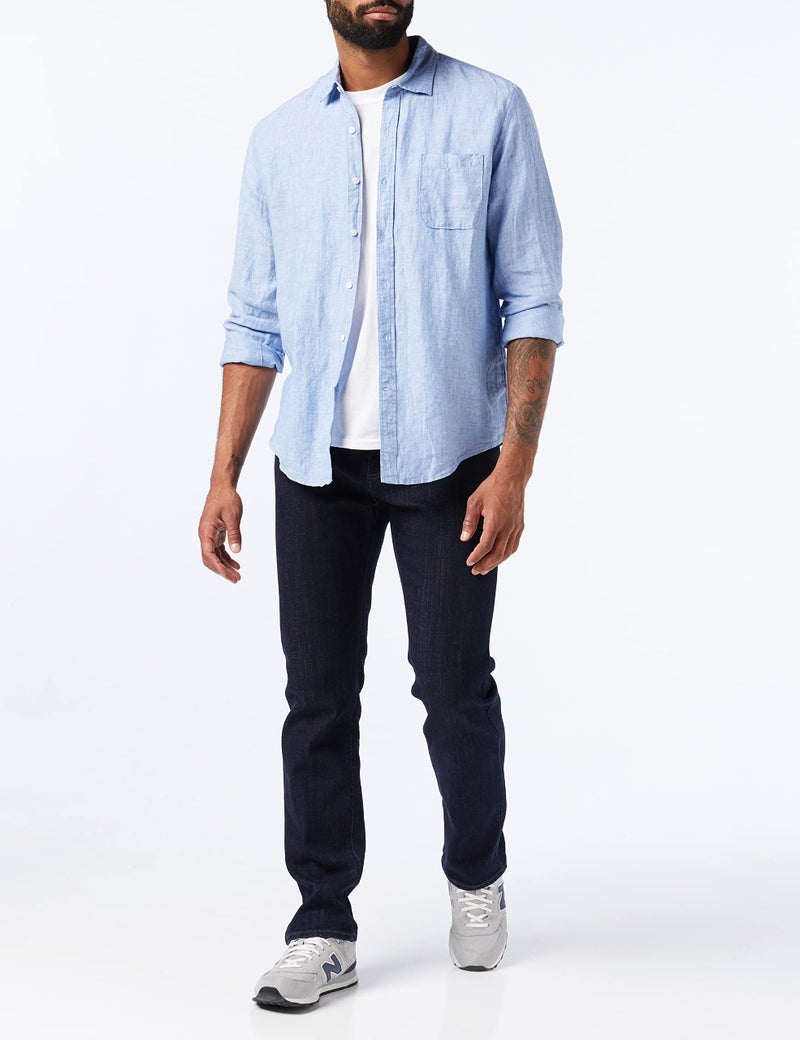 Lucky Brand Men 410 Athletic Fit Jean, Stone, 38W X 30L - Image 2